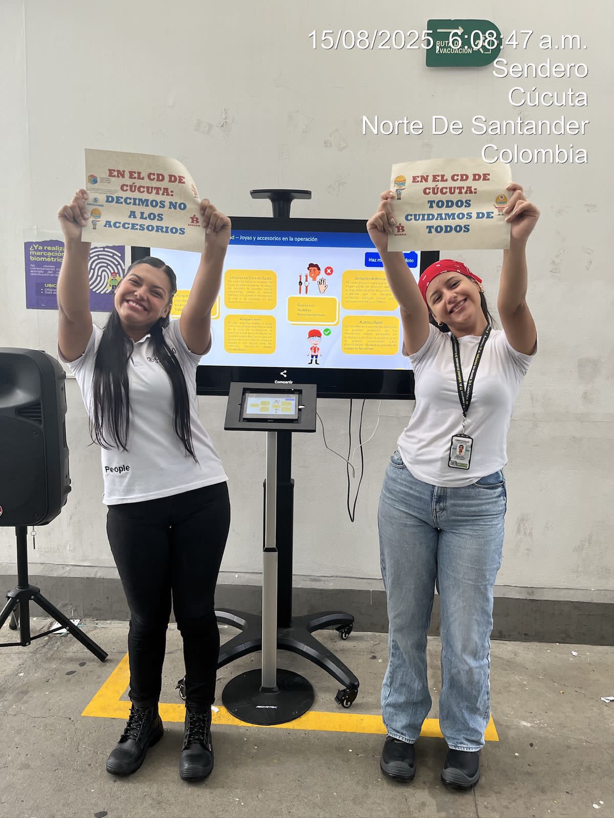 Evidencia de capacitación